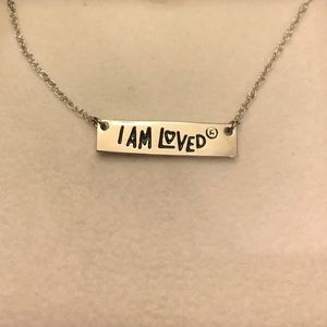 NIB Helzberg Diamonds "I AM LOVED" Necklace